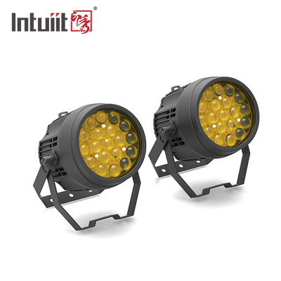 19 LEDs Par Light กันน้ํา IP65 เรตติ้งกลางแจ้ง 19x10W RGBW 4in1 stage light DMX512