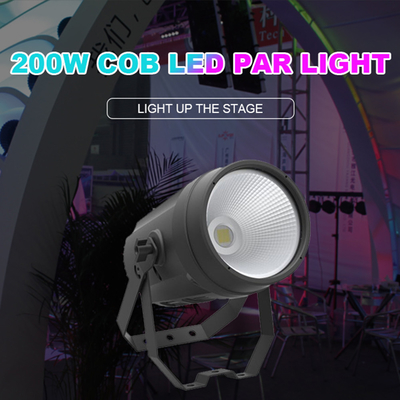ไฟฉายเวที 200w โคบ LED Par Light Dmx 512 โคบ LED Outdoor โคบ Par Light