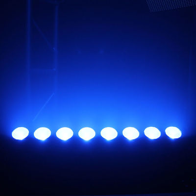 การผสมสี 120W COB LED Stage Light 8 * 15W RGB LED Pixel Bar Wall Washer Light