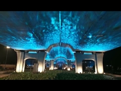 7 สี 100W ขยับ LED ผลประโยชน้ํา แสงปาร์ตี้