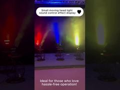 จอแสดงผลการควบคุมเสียงของไฟหัวเคลื่อนที่ขนาดเล็ก