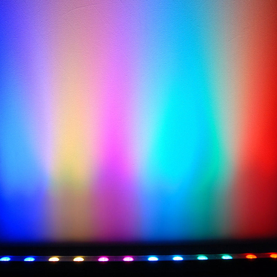 80W Rgbw Dmx512 เครื่องซักผ้าฝาผนัง LED Dimmable Pixel Linear Bar Disco Event Project Wash Lamp