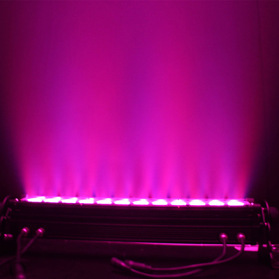 โครงการอาชีพภายนอก IP65 กันน้ํา 12 * 3W RGB 3 ใน 1 แสง LED แสงล้างผนัง