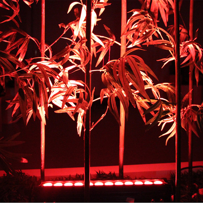 โครงการอาชีพภายนอก IP65 กันน้ํา 12 * 3W RGB 3 ใน 1 แสง LED แสงล้างผนัง