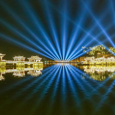 150w Led Super Beam Pro ไฟเคลื่อนหัว DJ อุปกรณ์ AC100-240V