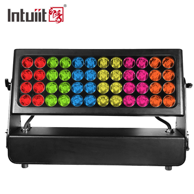 หลากสี IP65 DMX การควบคุม กันน้ํา LED สีเมือง 1500W RGBW 4 ใน 1 LED แสงล้างผนังกลางแจ้ง