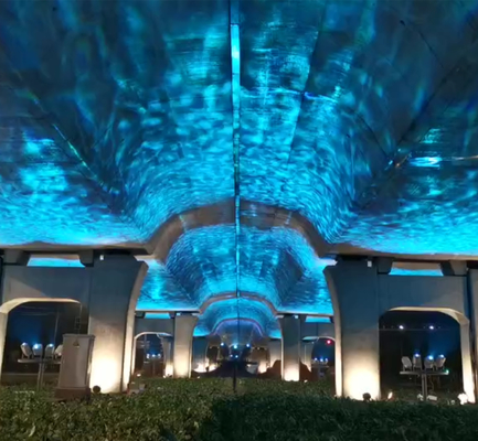 ไฟโฆษณา 400W Rotate Image โลโก้ GOBO โปรเจคเตอร์ ไฟ DMX512 แหลมทัศน์