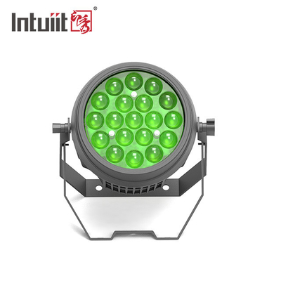 19 LEDs Par Light กันน้ํา IP65 เรตติ้งกลางแจ้ง 19x10W RGBW 4in1 stage light DMX512