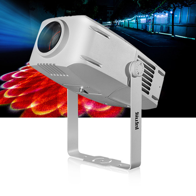 โปรเจคเตอร์ Gobo Outdoor โปรเจคเตอร์โฆษณา 400w โปรเจคเตอร์หมุน LED กันน้ํา IP65 โลโก้ โปรเจคเตอร์
