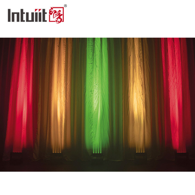 แบตเตอรี่กันน้ํา ไฟสปายสีเมือง โปรเจคเตอร์ 8X15W RGBW LEDs DMX512 การควบคุม LED ไฟเวที