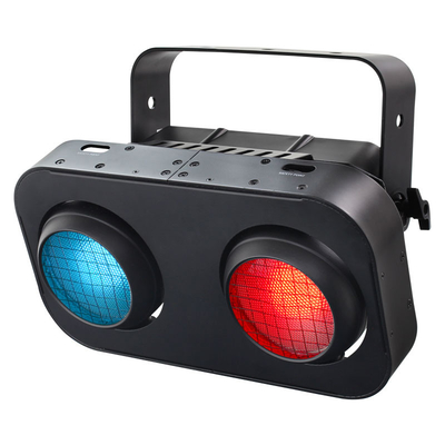 2 ตา ดอกสีขาวอุ่น / RGB Cob Par Blinder 2x90w แสงผู้ชม Led stage Blinder