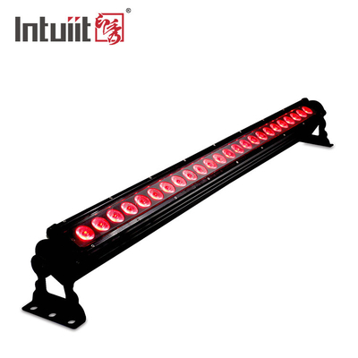 ไฟเวที Led Outdoor IP65 24pcs พร้อม DMX RDM LED Wall Wash Light 24 Eyes Rgb Led Bar Light ไฟเวที Led