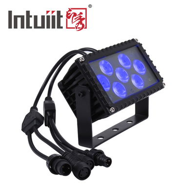 7x3W IP66 ไฟฉายกลางแจ้งใช้ LED ไฟฉายกลางแจ้งมุม 25 องศา โปรเจกชั่นสถาปัตยกรรม