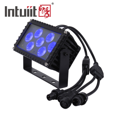 7x3W IP66 ไฟฉายกลางแจ้งใช้ LED ไฟฉายกลางแจ้งมุม 25 องศา โปรเจกชั่นสถาปัตยกรรม