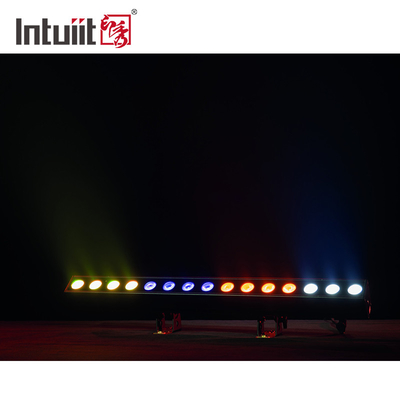 พลังงานสูง 15x 10W LED ไฟอาคาร dmx 512 RGBWA LED แสงเครื่องล้างผนัง IP65 dmx การควบคุม LED แสงแท่น