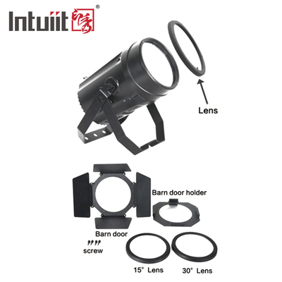 4in1 RGBW LED par light Cob Stage Blinder Light 200w Dmx512 ไฟฉายเวที LED Cob