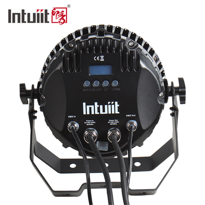 Par54 RGBW RGBW 4in1 dmx512 การควบคุม dj ไฟเวที LED par light 54*3w