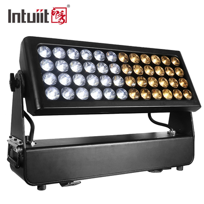 หลากสี IP65 DMX การควบคุม กันน้ํา LED สีเมือง 1500W RGBW 4 ใน 1 LED แสงล้างผนังกลางแจ้ง