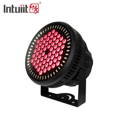 ไฟฉายเวทีมืออาชีพ Flat Dmx LED 60x12W RGBW 4in1 Zoom Par Can Party Light With Bar KTV Effect Light