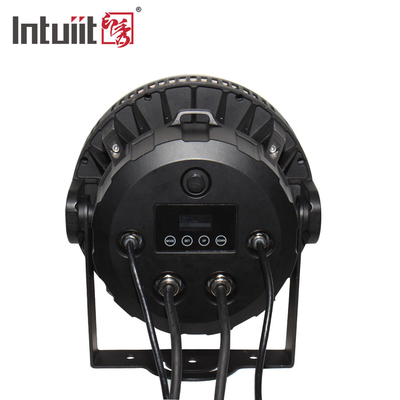 ไฟฉายเวทีมืออาชีพ Flat Dmx LED 60x12W RGBW 4in1 Zoom Par Can Party Light With Bar KTV Effect Light