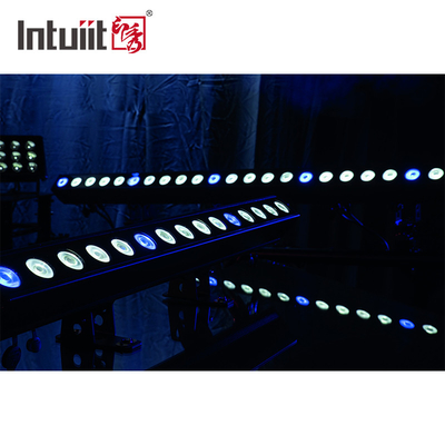 15*10Watt อาคารกลางแจ้ง IP65 กันน้ํา แข็งแรง Bar Pixel DMX512 RGBWA-UV 6IN1 LED แสงล้างผนัง