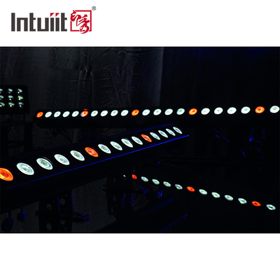 15*10Watt อาคารกลางแจ้ง IP65 กันน้ํา แข็งแรง Bar Pixel DMX512 RGBWA-UV 6IN1 LED แสงล้างผนัง