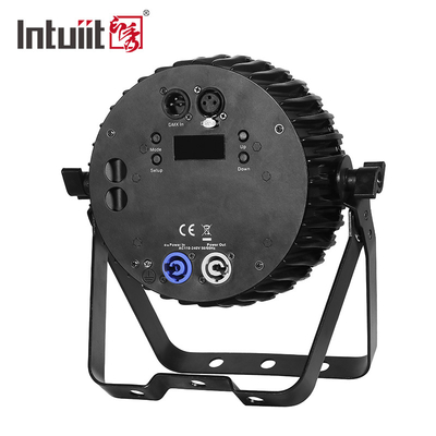 122W LED Party Light Laser DJ Disco KTV Par Lamp DMX 512 Strobe Lighting Effect Cound Activated For Christmas บาร์คลับ W