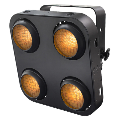 โรงงานแสงเวที Cob Par Lights Professional 4x90W ผู้ชมเมทริกซ์ COB LED Blinder หน้าแสง