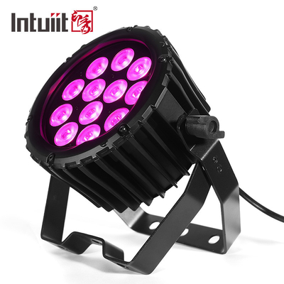 LED Par 12x3W RGBW สีเต็ม 4IN1 RGBW 4IN1 ไฟปาร์ตี้ Par Led Flat Par Wall Washer Light