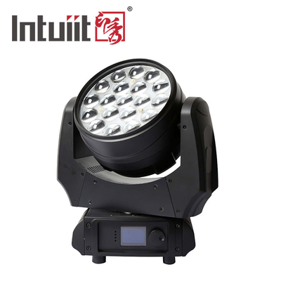 ไฟหัวเคลื่อนที่ LED ล้าง Zoom 19X10W RGBW 4 ใน 1 LED Zoom ล้างหัวเคลื่อนที่ dj ไฟเวทีดีโก้