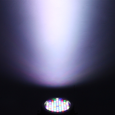 กลางแจ้ง 54*3w RGBW สําหรับเวที Par ไฟ IP65 กันน้ํา คอนเสิร์ตงานแต่ง 54 Parcan สเตจ Dmx LED Light