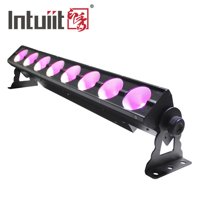 IP65 8*15W Led stage light With DMX RDM LED wall washer dj bar light rgb pixel led bar stage light แสง LED ดําเนินการในเวที