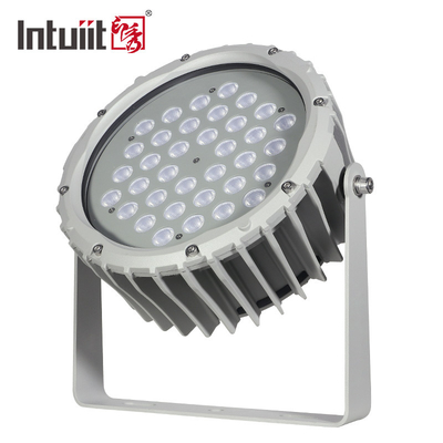 72w RGBW DMX512 กันน้ำนำน้ำท่วมไฟภายนอกภูมิทัศน์สวนรอบเวที Par Light