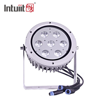 Ip65 กลางแจ้ง Dmx 60w Rgbw นำไฟส่องเฉพาะจุดสำหรับสวน