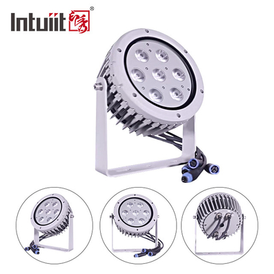 Ip65 กลางแจ้ง Dmx 60w Rgbw นำไฟส่องเฉพาะจุดสำหรับสวน