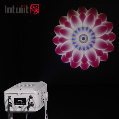 กันน้ํา 100W โลโก้ที่กําหนดเอง โฆษณาหมุน โจ๊บ โปรเจคเตอร์ ไฟโฆษณากลางแจ้ง