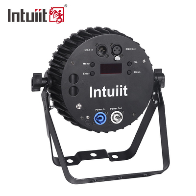122W พาร์ตี้ ไลท์ ดีเจ ดิสโก KTV Par Lamp DMX 512 Strobe Lighting Effect Cound Activated For Christmas บาร์คลับงานแต่ง