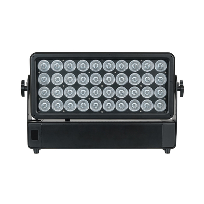40x10W RGBW กันน้ํา ล้างผนัง โครงสร้างแสง Led Flood Light IP65 City Color stage Light สําหรับโบสถ์