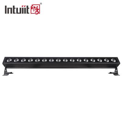 Dmx 16x5w rgbw 4in1 ไฟเวทีกันน้ำ powercon นำเครื่องซักผ้าฝาผนังสำหรับบาร์หอประชุม