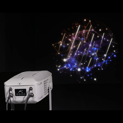 เครื่องฉายภาพประชาสัมพันธ์แบบกําหนดเอง 400W Outdoor IP65 กันน้ําหมุนโฆษณา โลโก้ โปรเจคเตอร์ร้าน Gobo