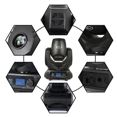 LED 50w โกบอว์เคลื่อนไหวหัวจุดแสง แสงเวทีสําหรับคลับ Dj stage Lighting พาร์ตี้ ดิสโก้ งานแต่งงาน