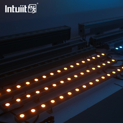 แสงเครื่องซักผ้าผนังเชิงเส้น LED กันน้ำ