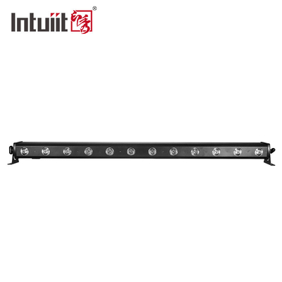 12x2W RGBW LED สเตจไลท์ 4in1 เสียงทํางานควบคุม DJ ไฟบาร์ โบสถ์ ไฟงานแต่ง