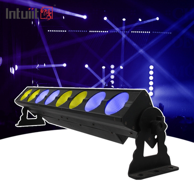 8x15W ด้านใน Led Strip Pixel Bar Wash 3in1 Rgb Led Wall Washer ไฟสําหรับเวทีงานคอนเสิร์ตงานแต่ง