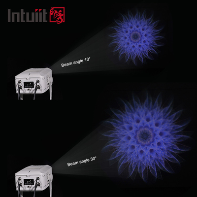 100W กันน้ํา LED DMX การควบคุมน้ําคลื่นโปรเจคเตอร์สวนปาร์ตี้แสงน้ําคลื่นผลโปรเจคเตอร์แสง