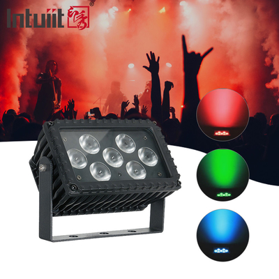 7x3W LED กลางแจ้ง IP66 ตัดเหล็กอัลลูมิเนียม โปรเจกชั่นสถาปัตยกรรม แสงน้ําท่วม แสงหน้าต่าง