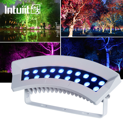 Led Tree Hug Lamp ด้านนอก dmx512 36W RGBW สีสันสวนจุดแสงภูมิทัศน์