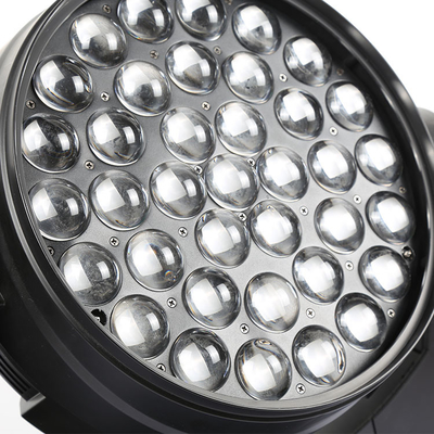Led wash 37pcs 10w rgbw zoom 37x10 led ย้ายหัวย้ายหัวย้ายเครื่องยัด