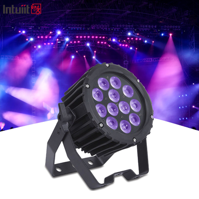 ความสว่างสูง 12x3W 3In1 Rgb Led Par Light 12 Led Par Can สเตจไลท์ บาร์ Dj Wedding