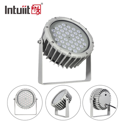 หน้าผิวภูมิประเทศ DMX512 RGBW ปกครองกันน้ํา IP65 ด้านนอก 72W ไฟฟ้า LED